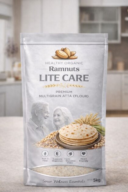 Ramnuts Lite Care – High Fiber Multigrain Atta (5kg)